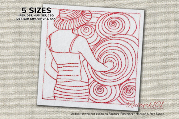 Abstract Women Design Pattern Review for Personalized Gifts
