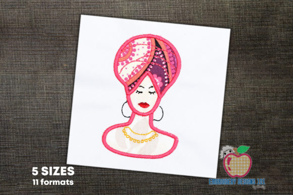African Woman Applique Review