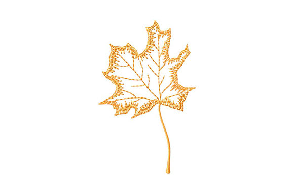 Autumn Maple Leaf Embroidery Review