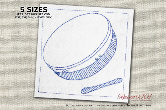 Bodhran Irish Frame Drum Embroidery Review
