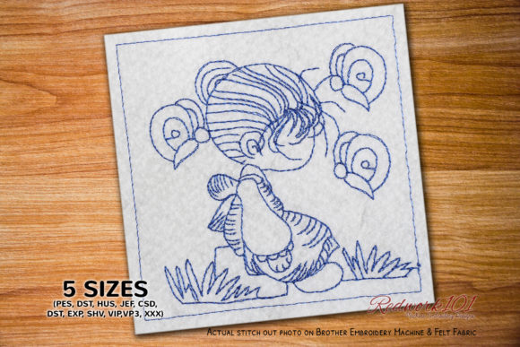 Cartoon Girl with Beautiful Butterflies Review