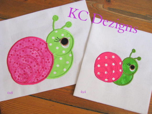 Garden Snail Applique Review