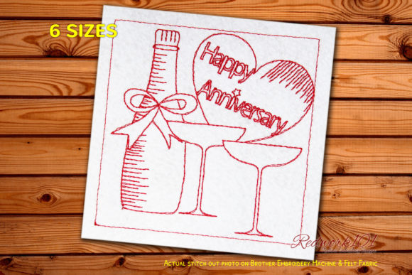 Happy Anniversary Embroidery Design Review