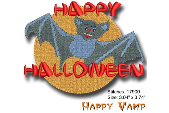 Happy Vamp Embroidery Design Review