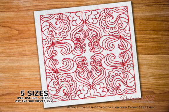 Paisely Grass Design Pattern Lineart Review