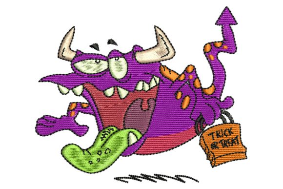 Scary Monster Embroidery Design Review